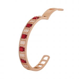 Ruby Cuff Bracelet