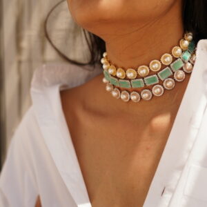 Pearl Choker Set